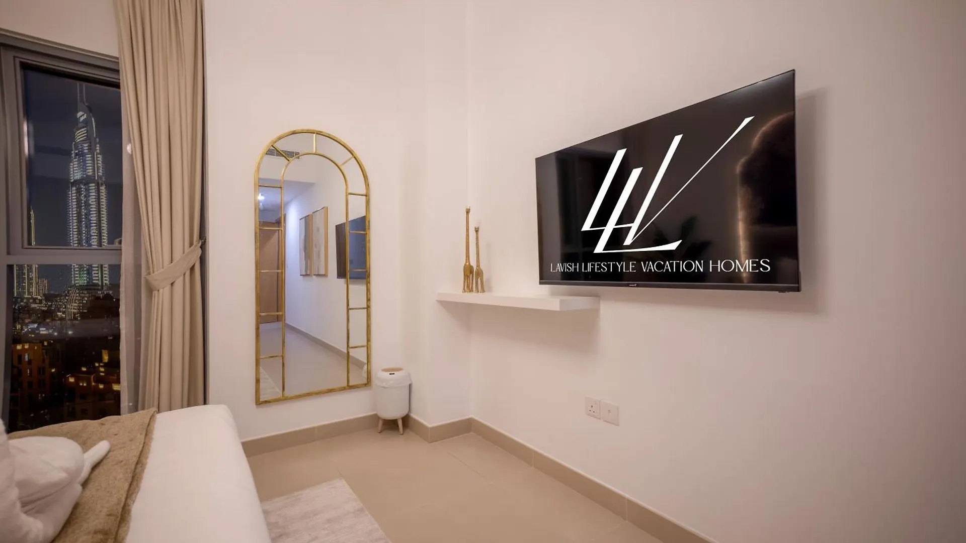 Apartmán Lavish Saafe House With Full Burj Khalifa View From All Rooms - Amazing Balcony Setup - Infinity Pool - Near Dubai Mall Downtown Spojené arabské emiráty