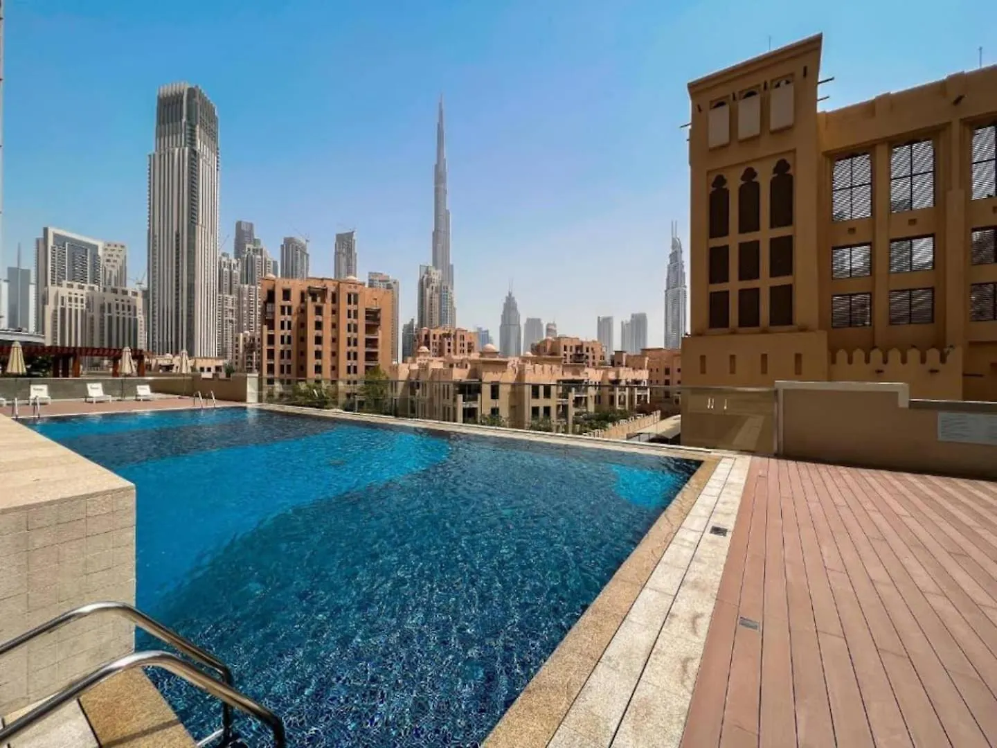 Apartment Lavish Saafe House With Full Burj Khalifa View From All Rooms - Amazing Balcony Setup - Infinity Pool - Near Dubai Mall Downtown United Arab Emirates
